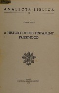 A History of Old Testament Priesthood