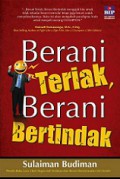 Berani Teriak, Berani Bertindak