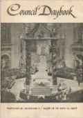 Council Daybook: Vatican II, Session 3