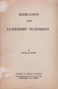 Dedication and Leadership Techniques