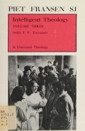 Intelligent Theology (Vol.III): A Universal Theology