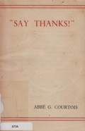 Say Thanks!