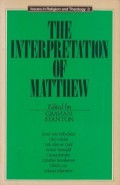 The Interpretation of Matthew