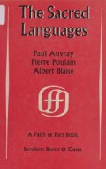 The Sacred Language